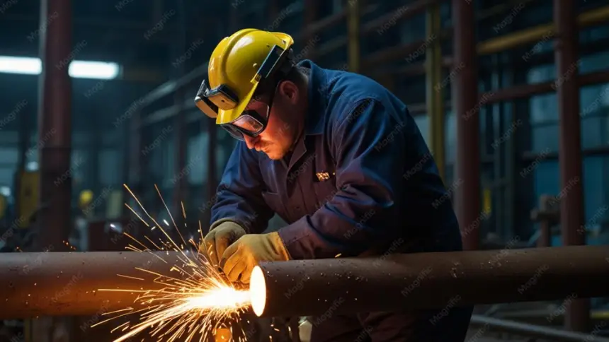 Des Sanayi Doğalgaz Boru Kaynakçısı Boru Kaynak Tadilat Ve Tamir Ustası